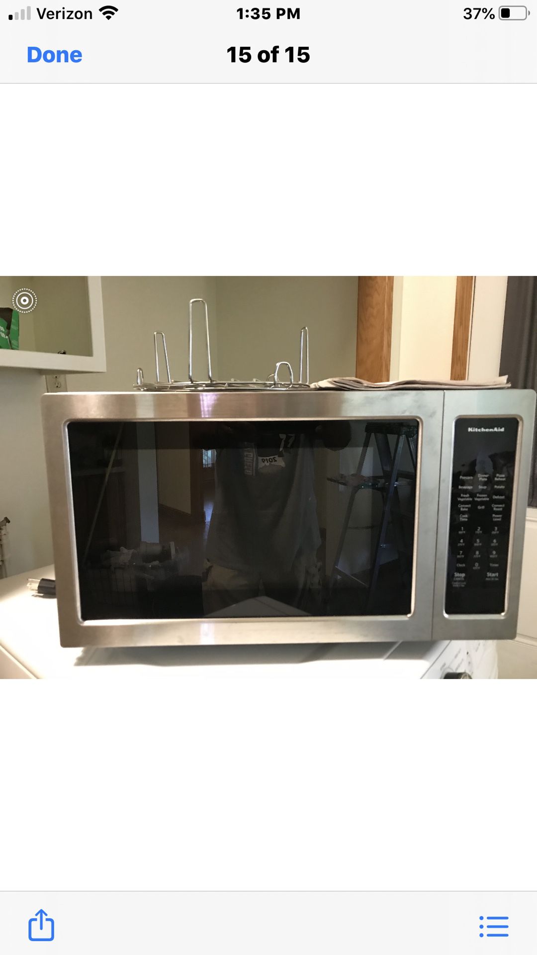 Kitchen Aid Convection Oven/Microwave
