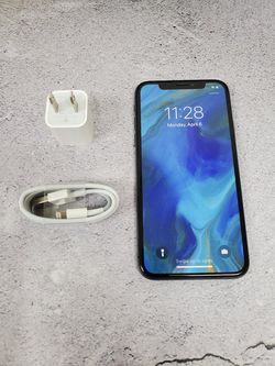 IPHONE X....256GB. UNLOCK FOR ANY SIM