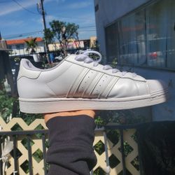 Adidas All White Superstar  (Size 12 Men)                   (2 Pair Remaining)