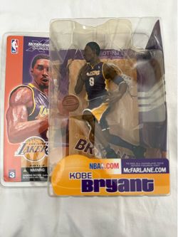 Los Angeles Lakers Kobe Bryant McFarlane series 3 purple uniform BRAND NEW IN BOX