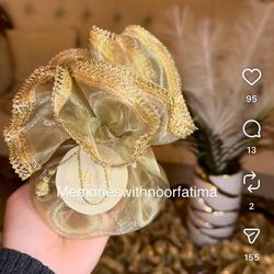 Pakistani Wedding Favor Potlis for Sale