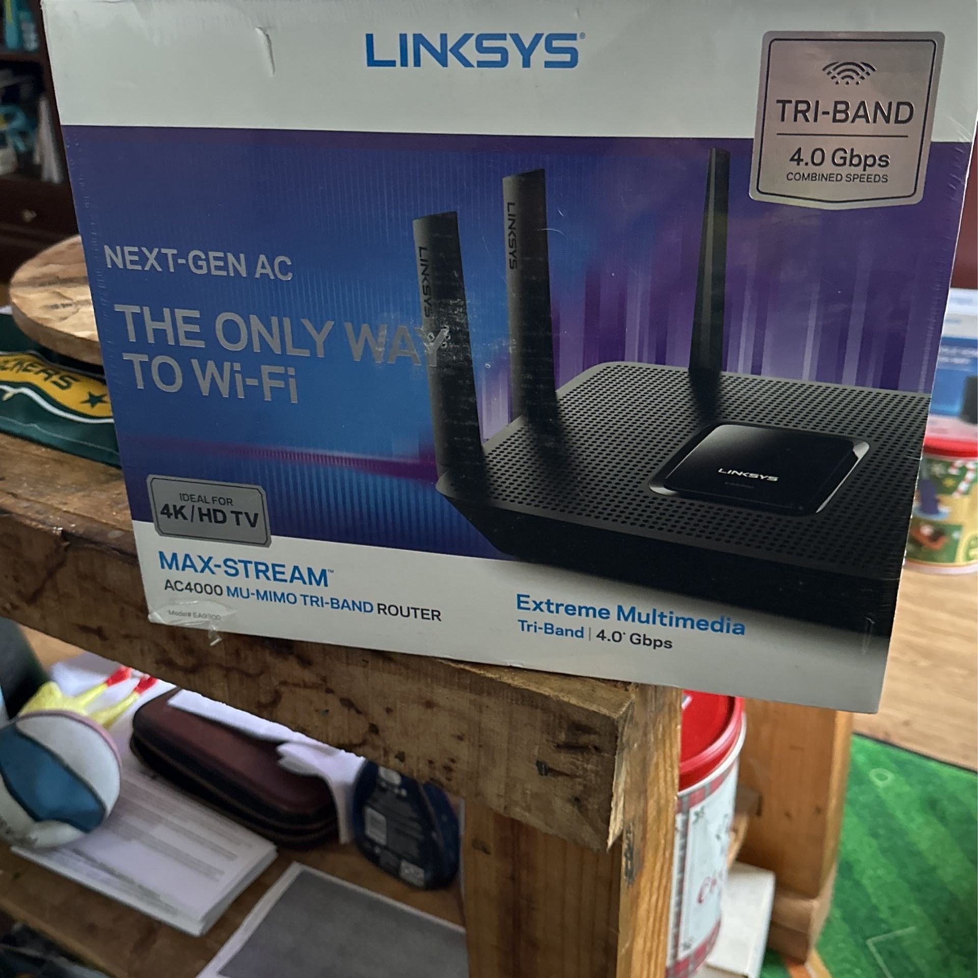 Linksys Router Ac4000 Brand New 