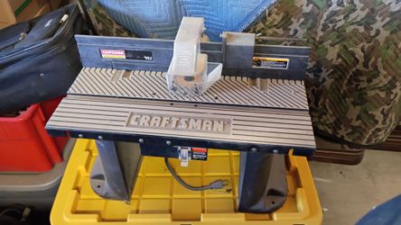 Craftsman router table
