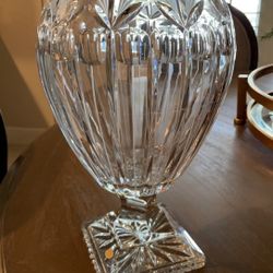 crystal vase