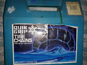 Quick grip tire chains