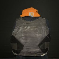PB Level II (2) Bullet Proof Vest Size SMALL Concealable Vest w/ Trauma Plate