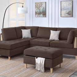 3 Pc Sectional Sofa 