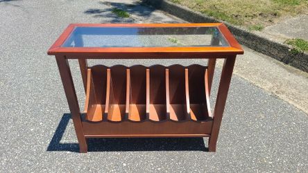 Wooden display table