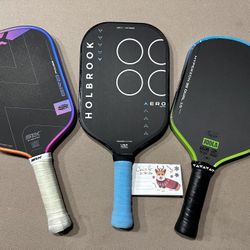 Selkirk Holbrook Joola pickleball Paddles