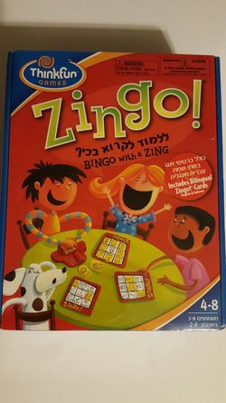 Brand new zingo board game
