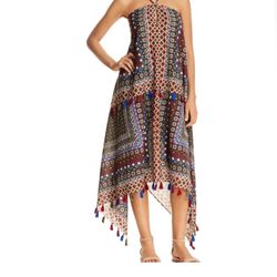 NWT Amoressa Ladies Blk/white Joni Sun Dress