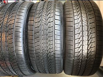 (FOUR) 19” TIRES - GENERAL ALTIMAX RT 255/45/19 104V WITH OVER 95% TREAD