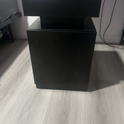 Black Night Stand (have the Pair) Comes With 2