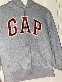 Gap Jacket Youth XL Gray Boys Hooded Sweatshirt