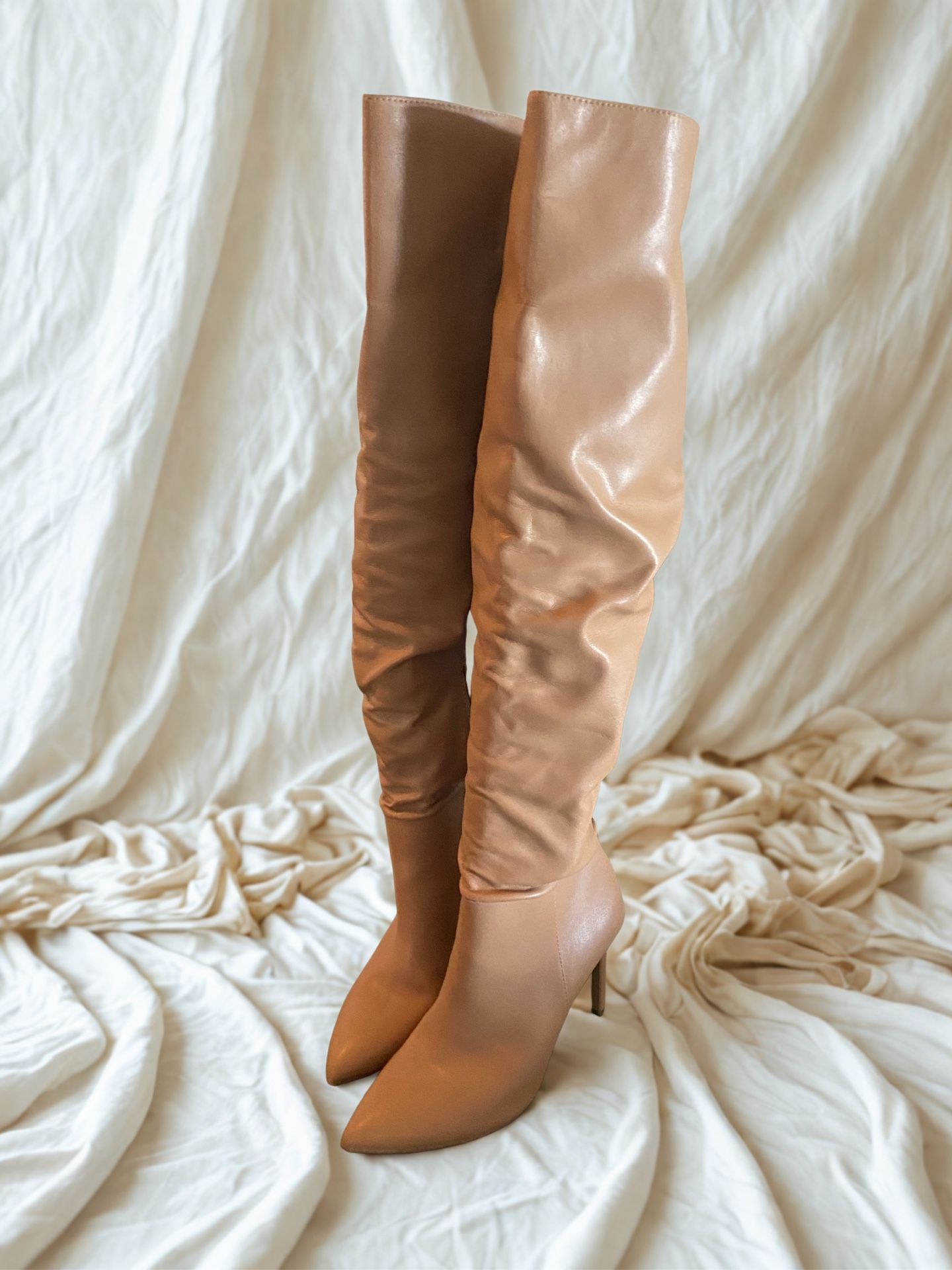 Knee High Leather Boots