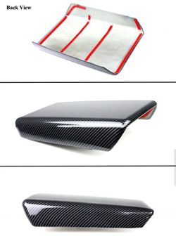 Brand New Carbon Fiber Look Center Console Armrest Box Cover For 2017-2024 Tesla Model 3 & Model Y