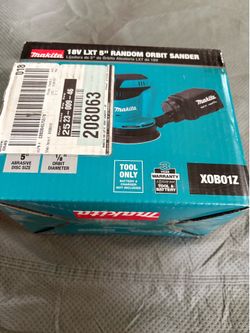 Makita XOB01Z - 18v Battery Powered Orbital Sander