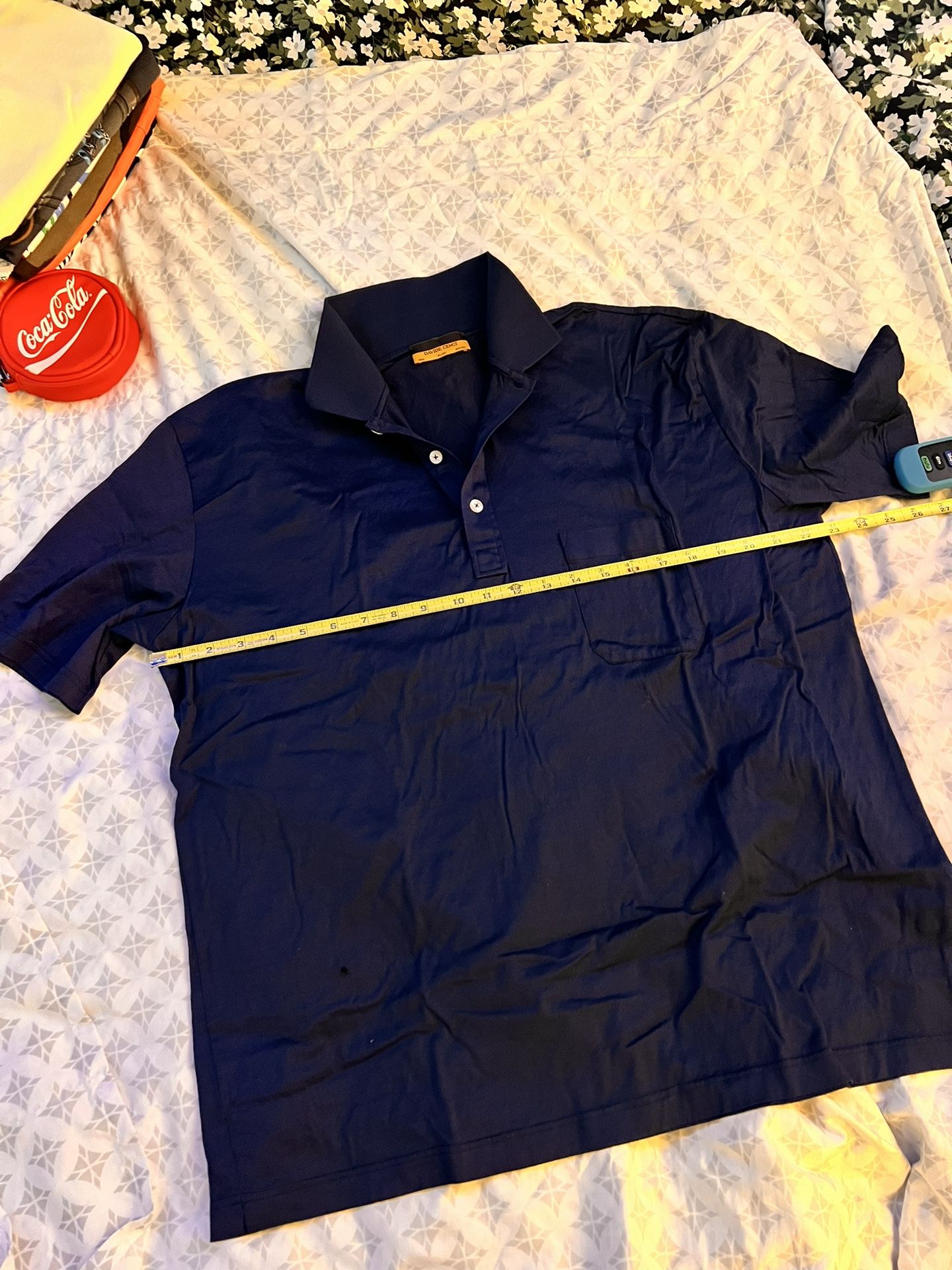 DAVIDE CENCI polo Shirt size Large 