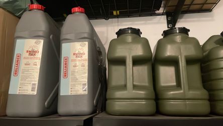 Water jugs for storage/camping