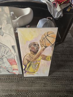 Kobe Bryant original artwork