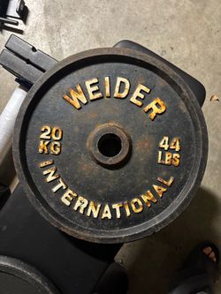 Barbell weight welder