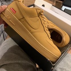 Brown Supreme Air Force 1 