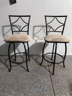 Metal Stools - Excellent Condition
