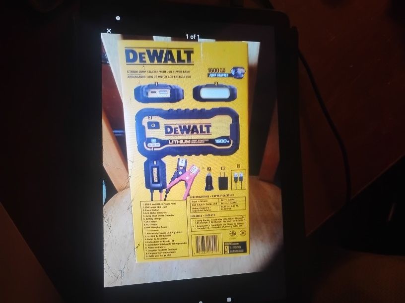 DeWalt 1600 Peak Amp Jump Pack $$ave$