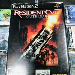 Resident Evil Outbreak Ps2 $40 Gamehogs 11am-7pm