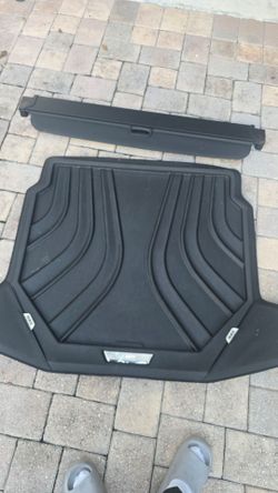 Bmw x5 all weather truck mat and cargo cover