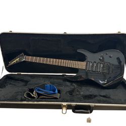 1994 Japan Jackson Concept JDR-94 Black Solid Body 6 String Guitar