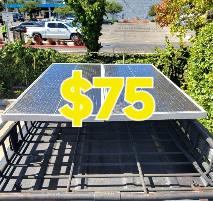 SOLAR  PANELS  FOR  RV  SUV  or  CAMPER