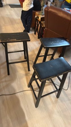 Three stools