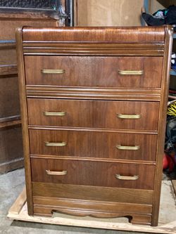 Art Deco Waterfall Dresser