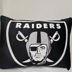 Raiders Inspired Pillow 