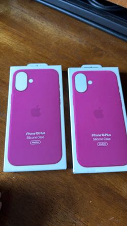 Apple iPhone 16 plus MagSafe silicon case