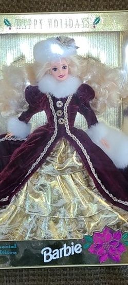 1996 Holiday Barbie Unopened