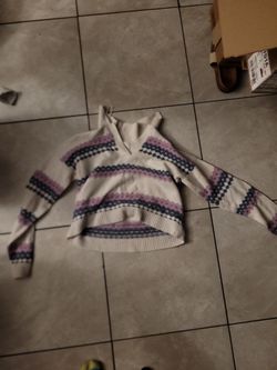 Used Fall striped jacket medium