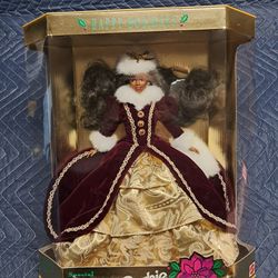 Happy Holidays - Black Barbie- Special Edition #15647
