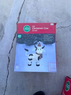 Christmas cow