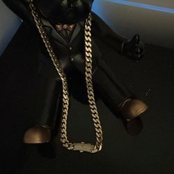 Gold 14k oro 14k chain cadena monaco