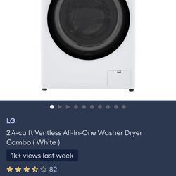 LG Washer And Dryer 