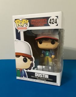 FUNKO POP! Television STRANGER THINGS DUSTIN 424 Figure New