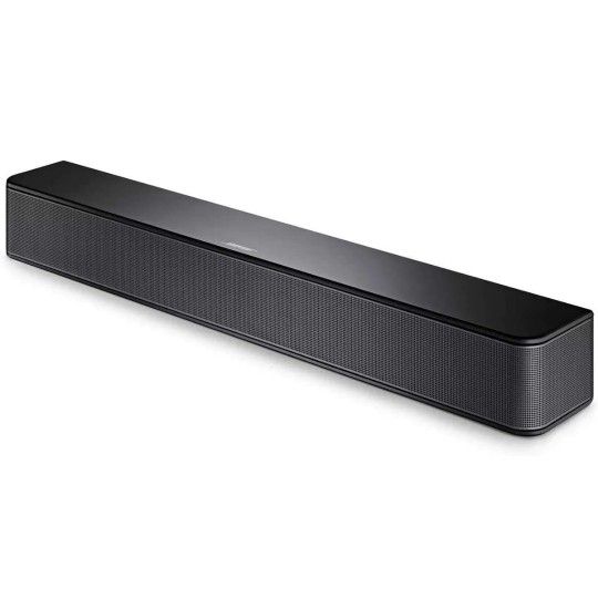 Bose Solo Series II 3-Inch Soundbar with Two Angled Full-Range Drivers, Built-In Dolby, and Front LED Lights (Black)