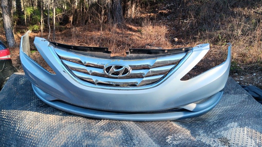 2011-2014 Hyundai Sonata Complete Front Bumper 