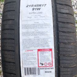 New Tire 215/45R17