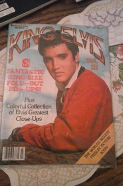 King Elvis platinum magazine