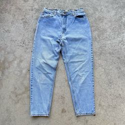 Vintage 90’s Levi's 551 Relaxed Fit Tapered Leg Blue Jeans Womens 29x26