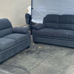 ✳️✳️$699 Sofa set dark gray