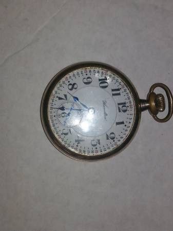reduced 100 year old Hamilton 992 railroad pocket watch great shape
1921